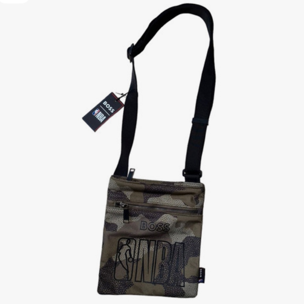 Hugo BOSS S Zip Env 2 X NBA Bag